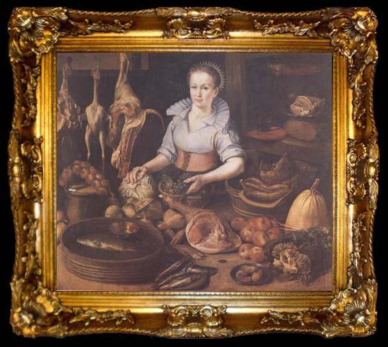 framed  RYCK, Pieter Cornelisz van Kitchen Scene (mk14), ta009-2